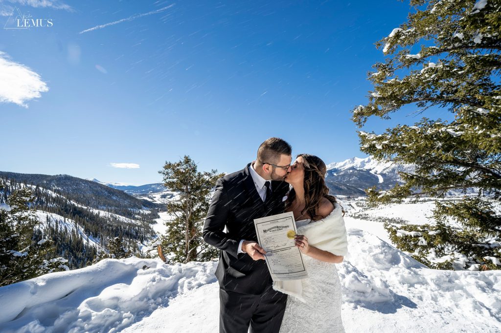 sapphire point breckenridge elopement