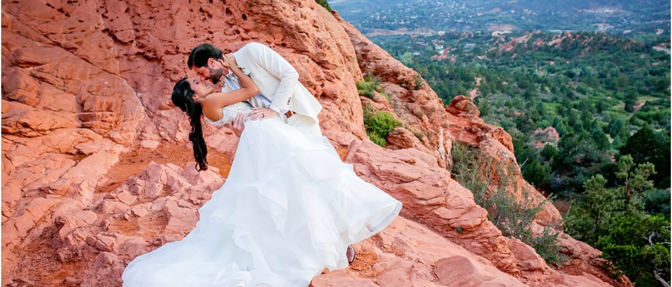 Garden Of The Gods Wedding / 1 / Located at the base of